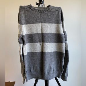 Gap Kids Gray striped sweater
